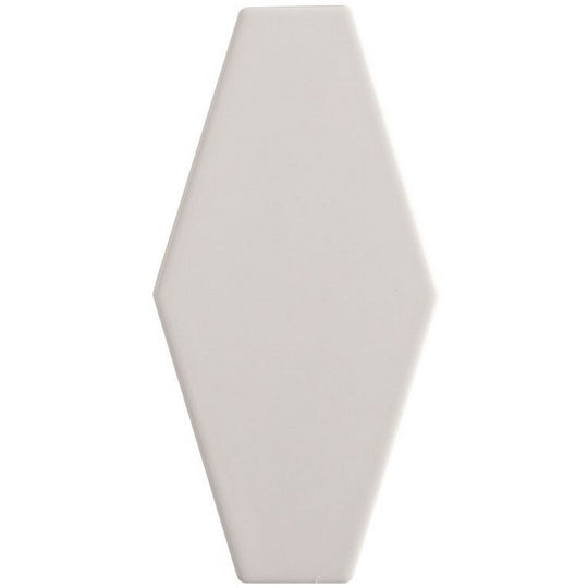Arizona 4" x 8" Paloma Glossy Ceramic Long Hexagon Wall Tile