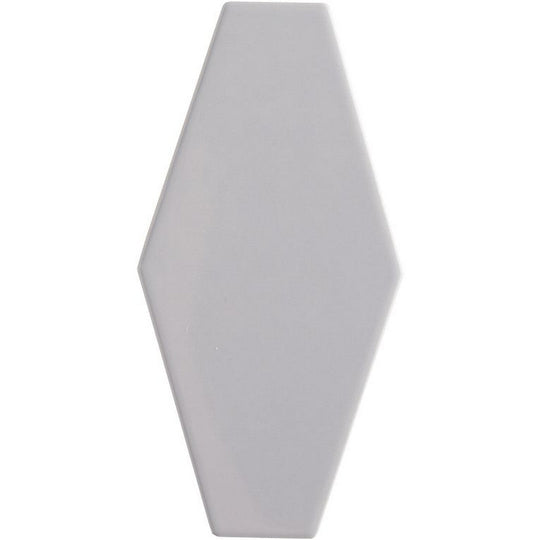 Arizona 4" x 8" Paloma Glossy Ceramic Long Hexagon Wall Tile