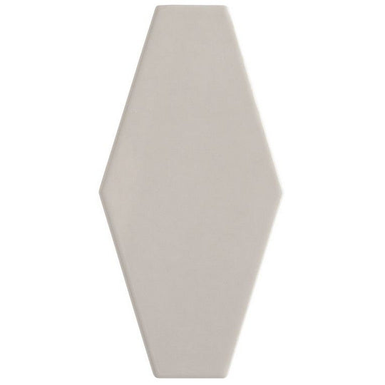 Arizona 4" x 8" Paloma Glossy Ceramic Long Hexagon Wall Tile