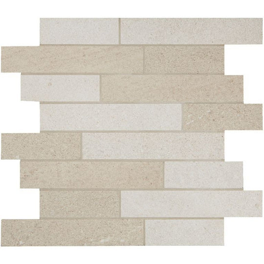 Arizona 11.3" x 11.85" Pietra Italia Matte Rectified Porcelain Straight Stack