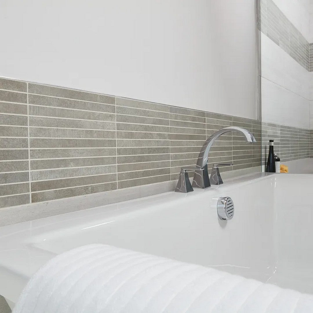 Arizona-11-x-12.5-Reside-USA-Matte-Rectified-Porcelain-1x12-Straight-Stack-Ash