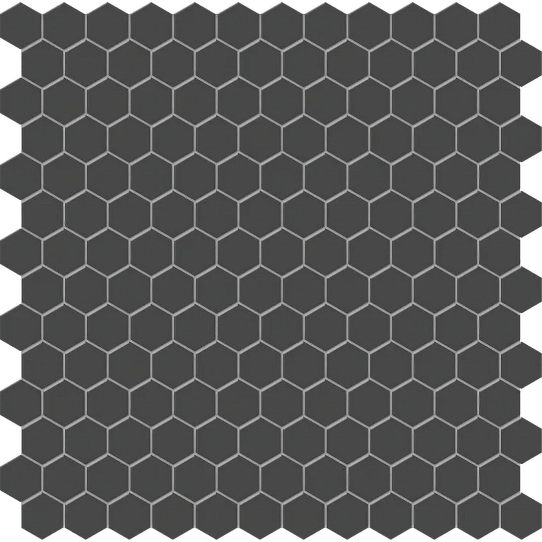 Arizona 11.6" x 11.6" S-Series Matte Glazed Porcelain 1" Hexagon Mosaic
