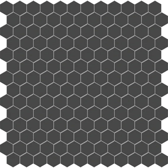 Arizona 11.6" x 11.6" S-Series Matte Glazed Porcelain 1" Hexagon Mosaic