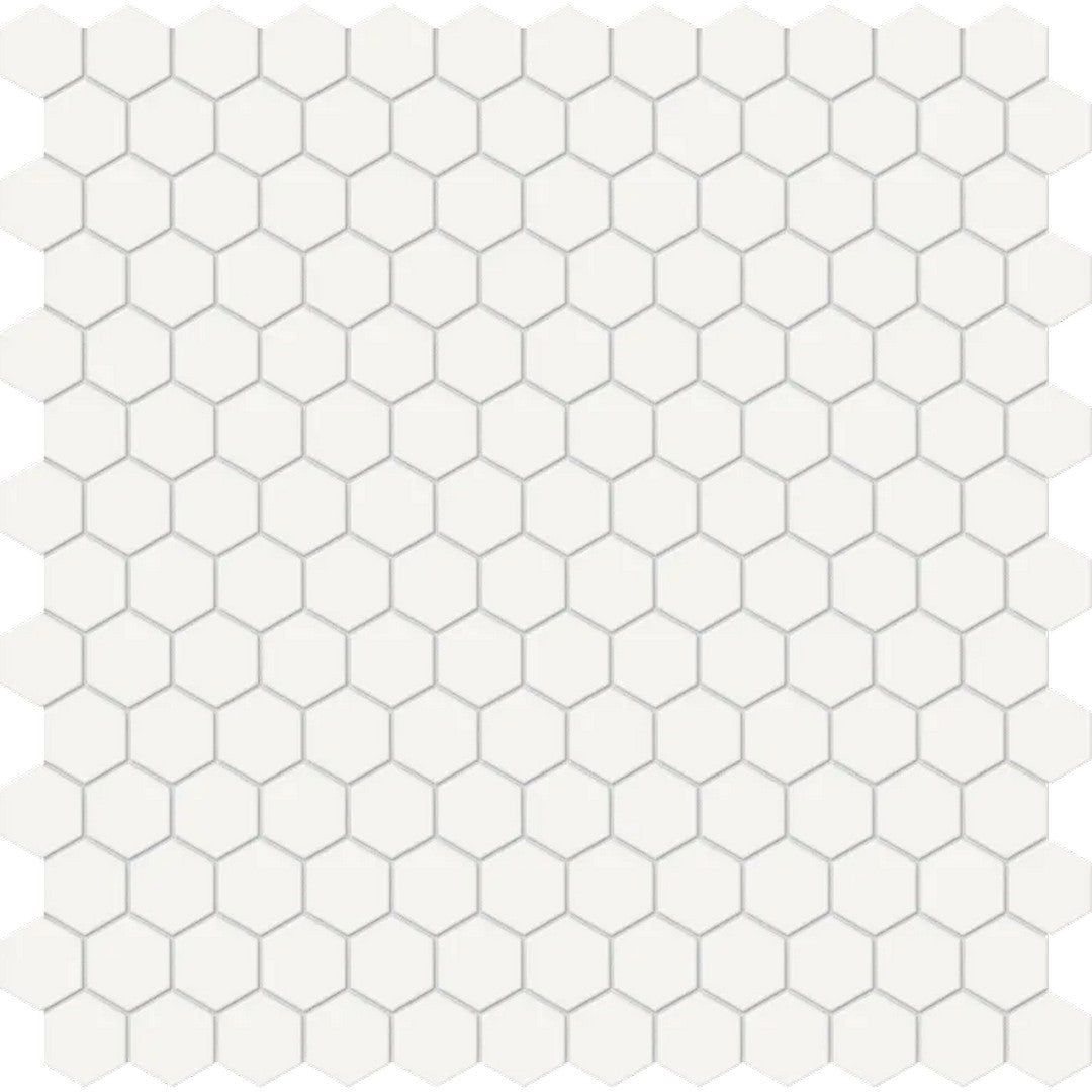 Arizona 11.6" x 11.6" S-Series Matte Glazed Porcelain 1" Hexagon Mosaic