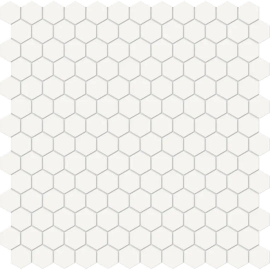 Arizona 11.6" x 11.6" S-Series Matte Glazed Porcelain 1" Hexagon Mosaic