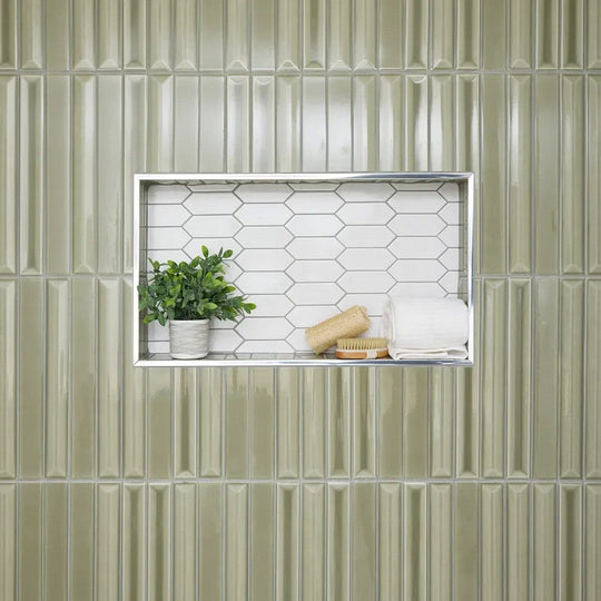 Arizona-11.8-x-11.8-S-Series-Glossy-Glazed-Porcelain-Picket-Mosaic-Canvas-White