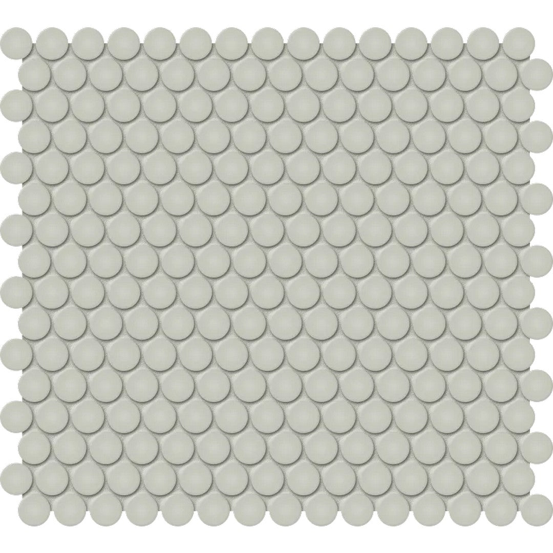 Arizona 11.8" x 11.8" S-Series Matte Glazed Porcelain Penny Round Mosaic