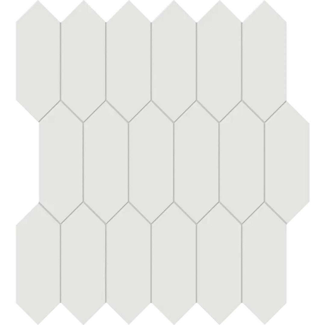 Arizona 11.8" x 11.8" S-Series Glossy Glazed Porcelain Picket Mosaic