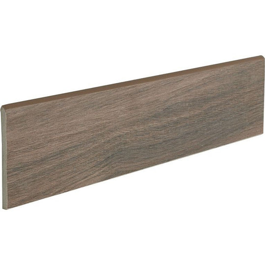 Arizona 4" x 16" Sav Wood Glazed Porcelain Bullnose