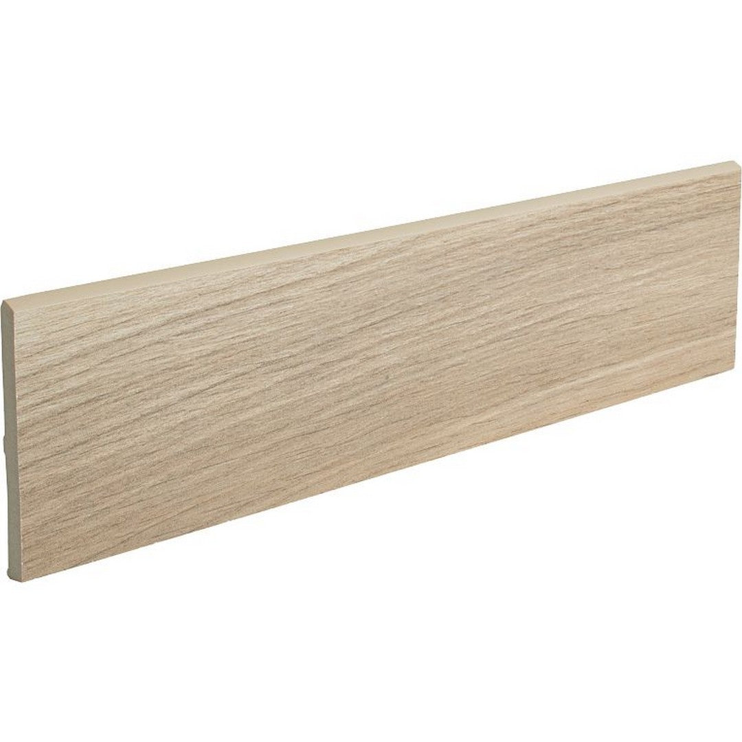 Arizona 4" x 16" Sav Wood Glazed Porcelain Bullnose