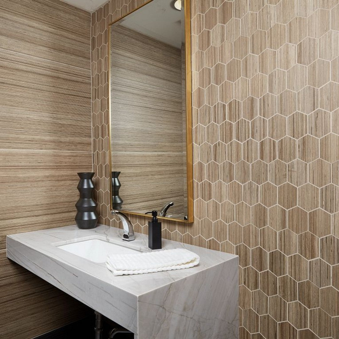 Arizona-11.3-x-11.3-Shibusa-Porcelain-3x4-Long-Rhomboid-Mosaic-Tortora