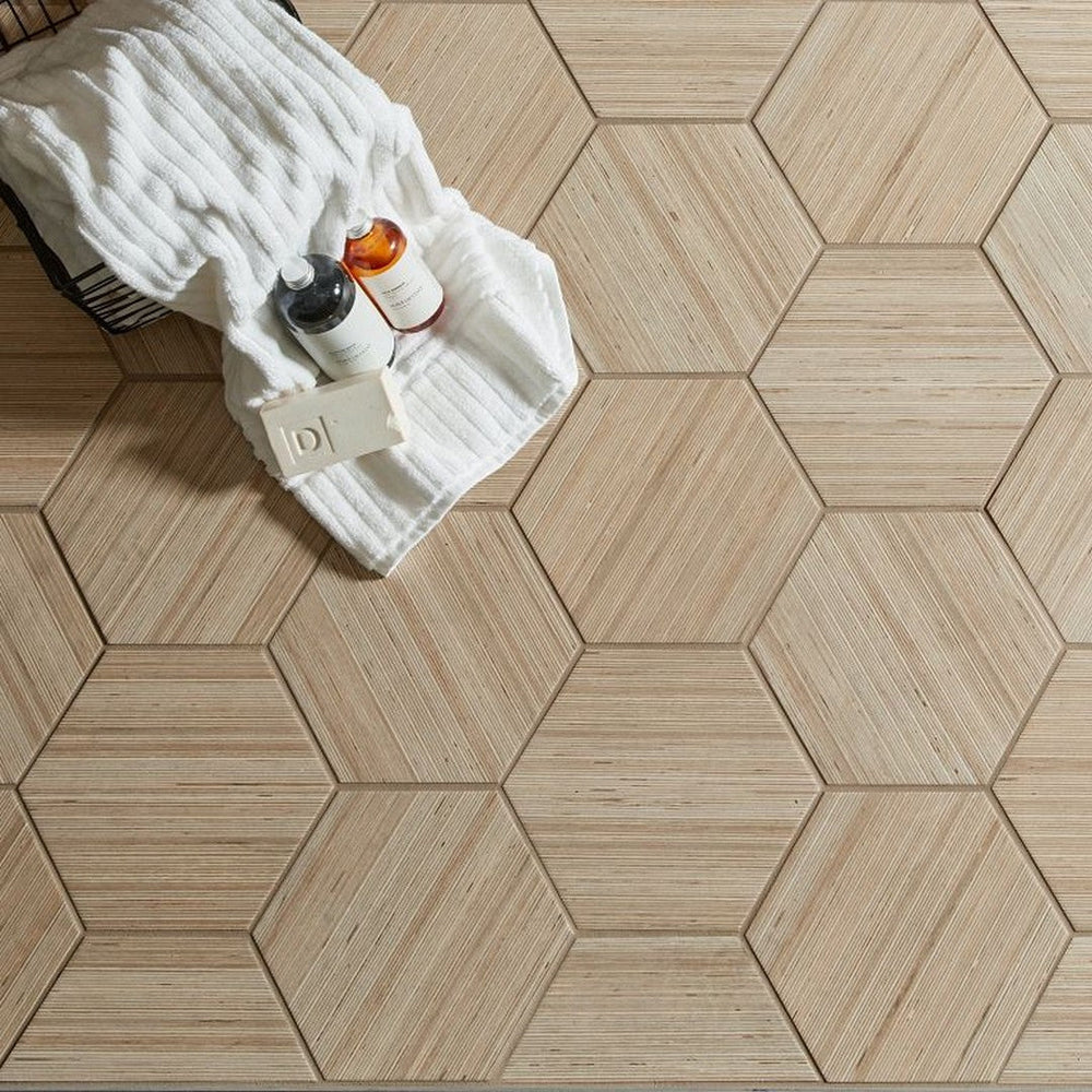 Arizona-9-x-11-Shibusa-Pressed-Porcelain-Hexagon-Tile-Crema