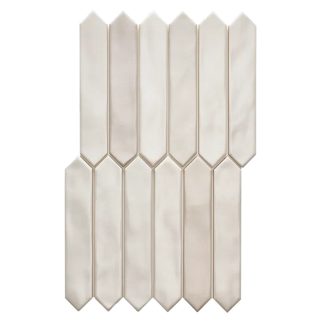 Arizona 1.75" x 9.75" Spark Matte Ceramic Picket Wall Tile