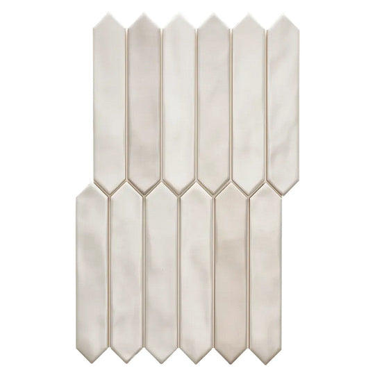 Arizona 1.75" x 9.75" Spark Matte Ceramic Picket Wall Tile