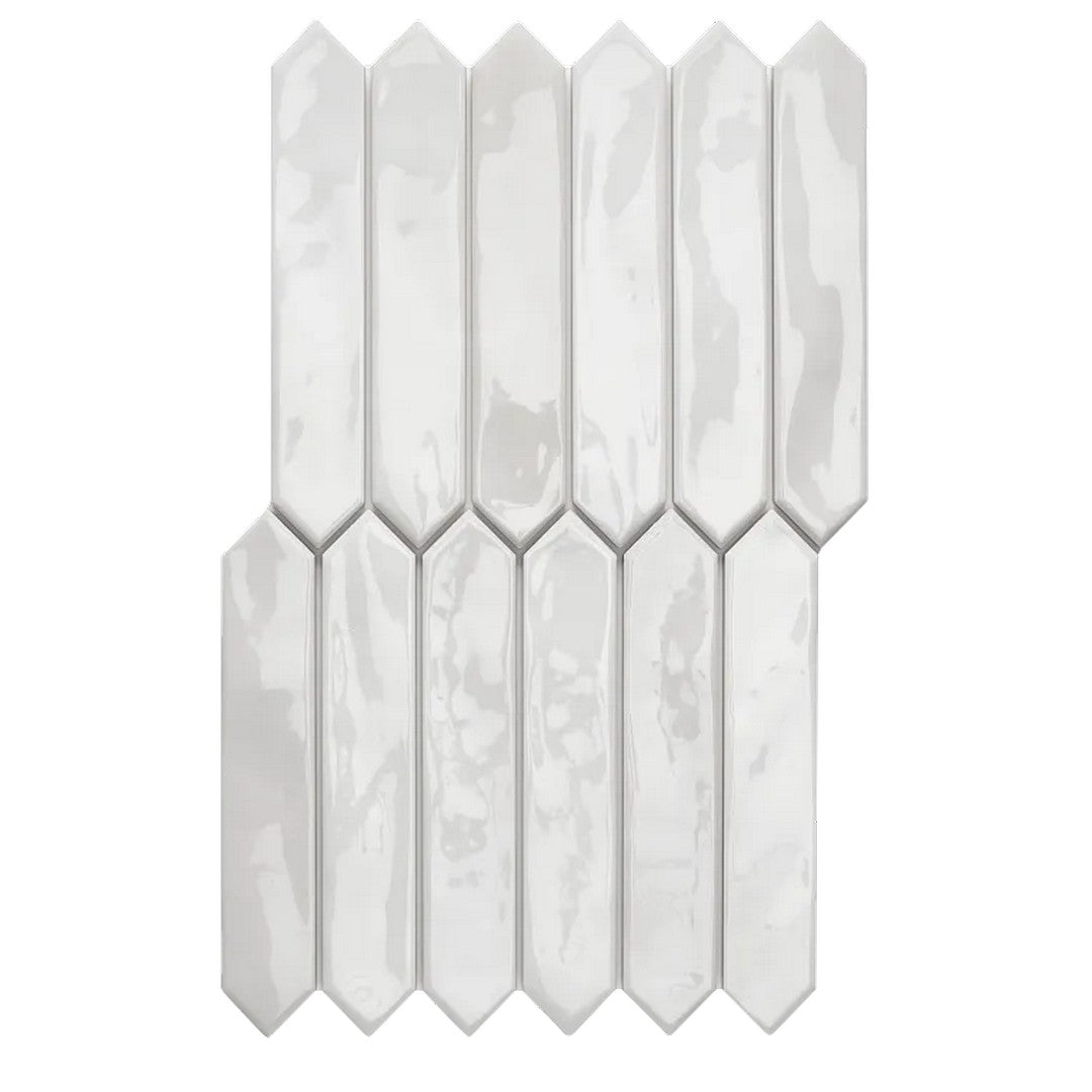 Arizona 1.75" x 9.75" Spark Glossy Ceramic Picket Wall Tile