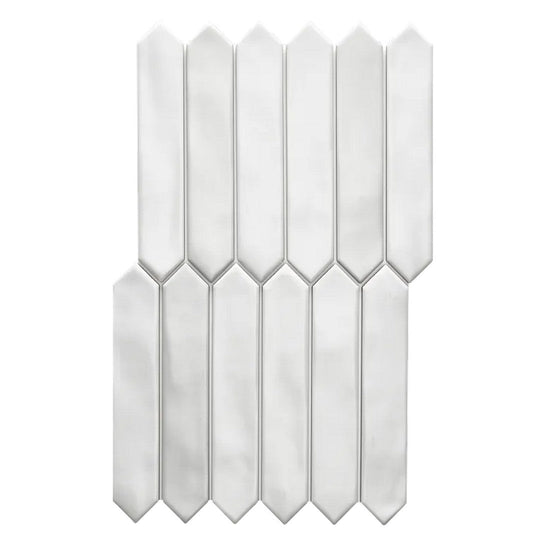 Arizona 1.75" x 9.75" Spark Matte Ceramic Picket Wall Tile