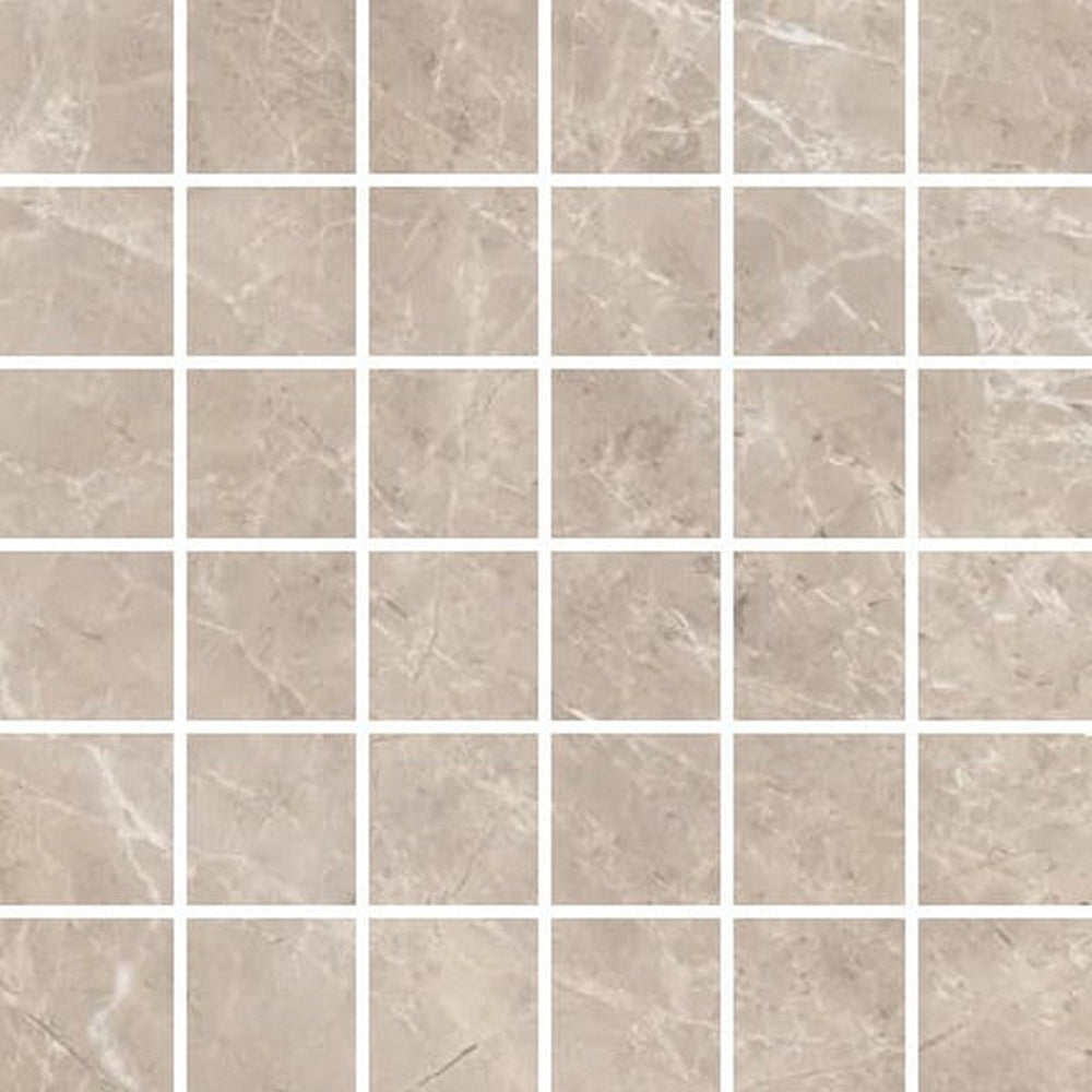 Floors 2000 Alpha 12" x 12" Matte Porcelain Mosaic 2"