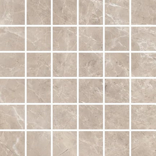 Floors 2000 Alpha 12" x 12" Matte Porcelain Mosaic 2"