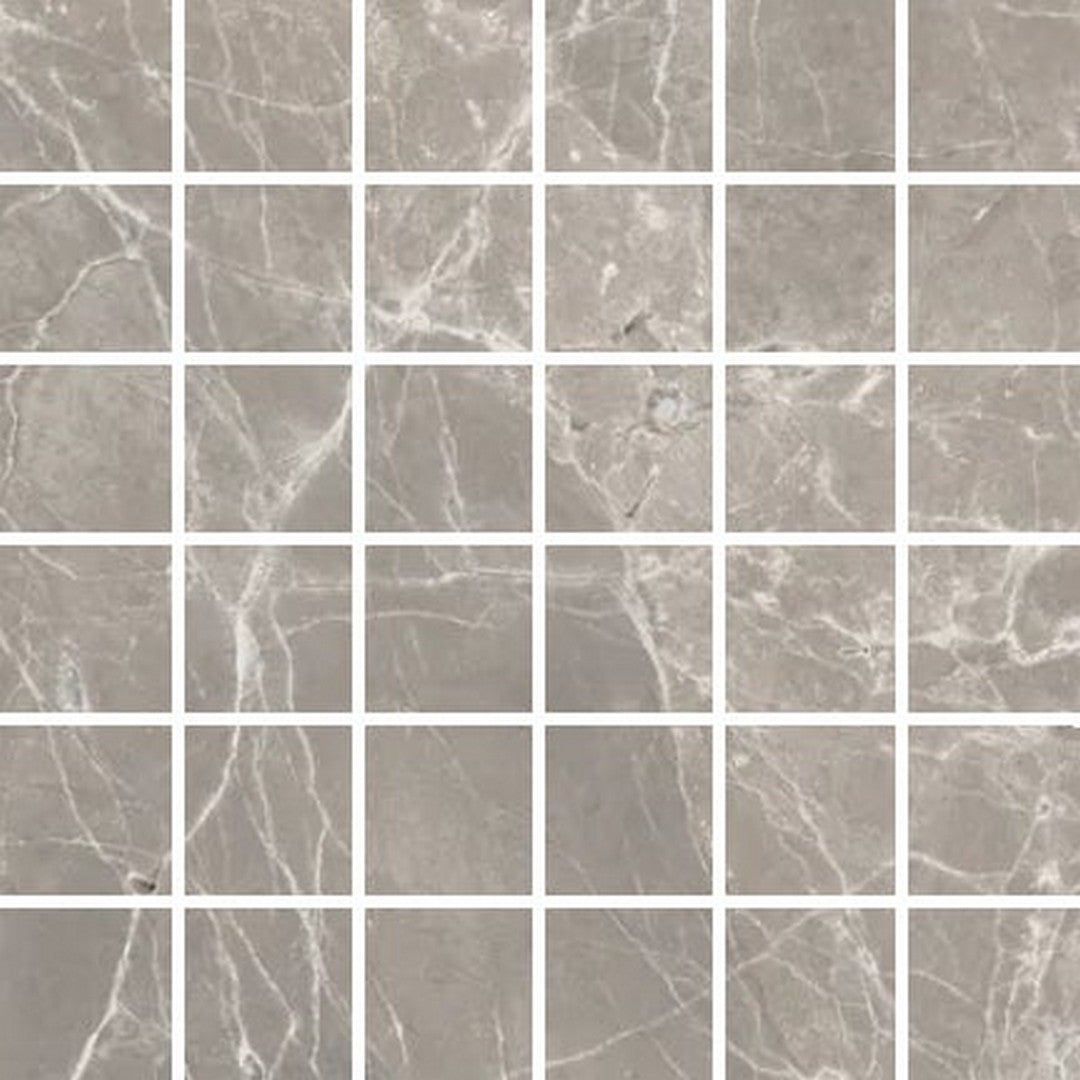 Floors 2000 Alpha 12" x 12" Matte Porcelain Mosaic 2"