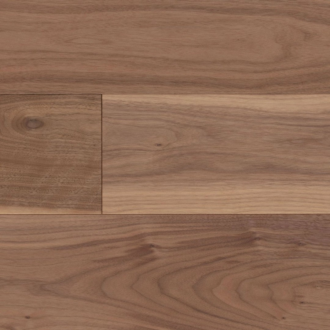 Mercier Naked Engineered 5" x 83" Authantic American Walnut Satin 19mm Hardwood Plank