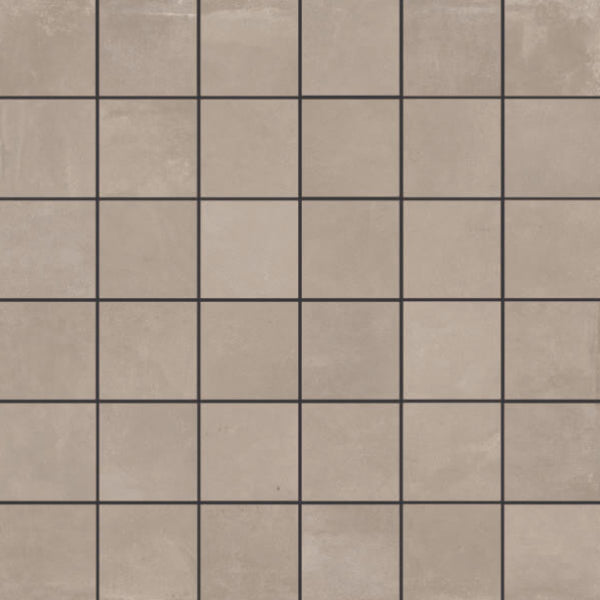Happy Floors 12" x 12" Azuma 2.0 Natural Porcelain 2" Mosaic