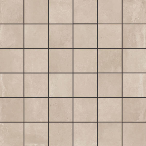 Happy Floors 12" x 12" Azuma 2.0 Natural Porcelain 2" Mosaic
