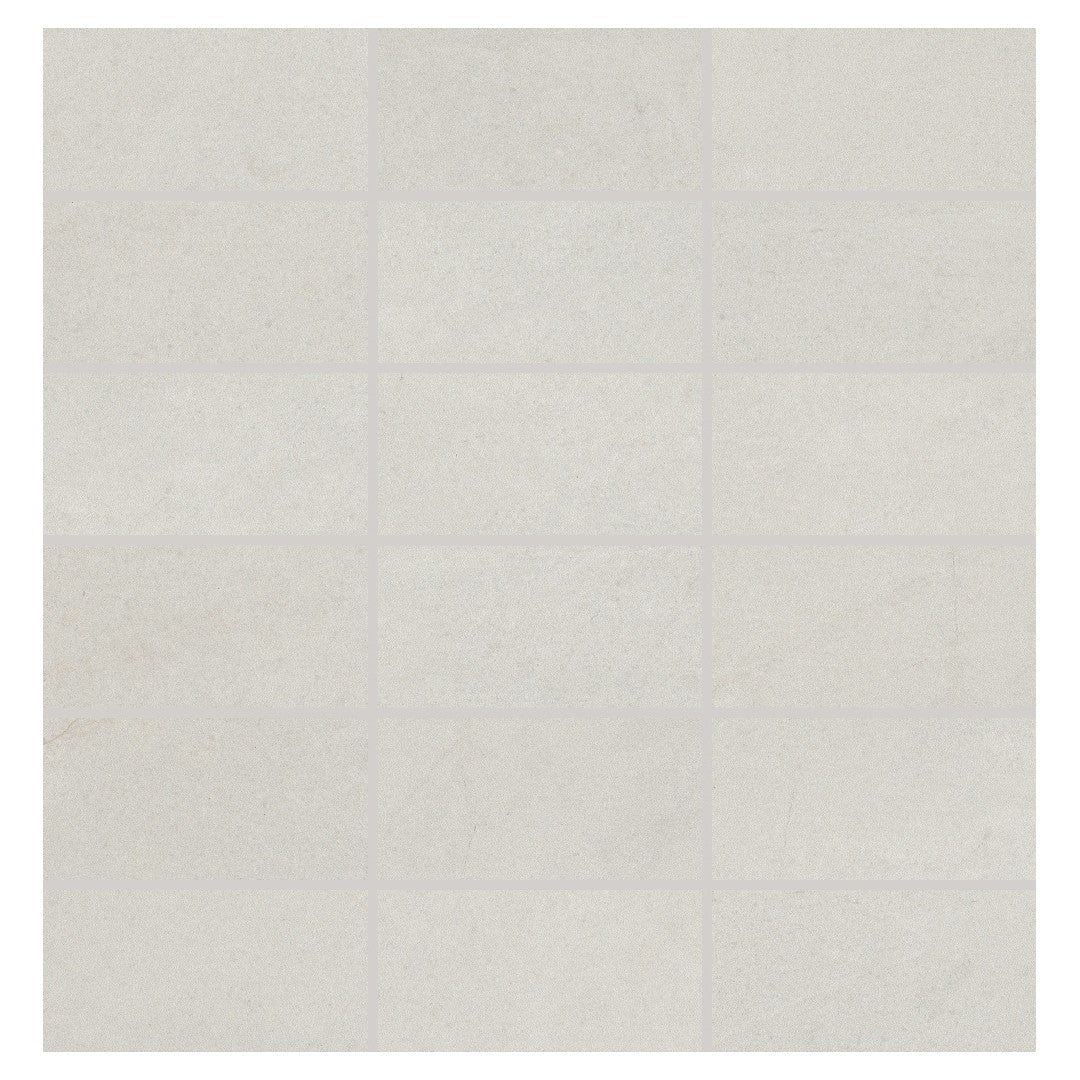 Daltile-Prime-12-x-12-Matte-Ceramic-2x4-Straight-Joint-Mosaic-White