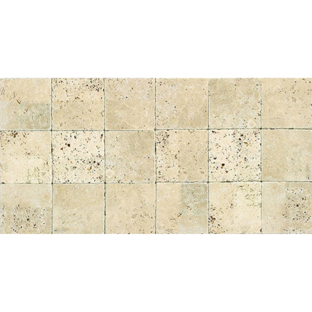 Daltile Travertine 6" x 6" Tumbled Tile