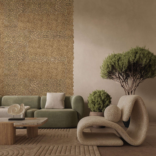 Bati-Orient-12-x-12-Exotic-Interlocking-Logs-Sliced-Wood-Mosaic-Coffee-Tree