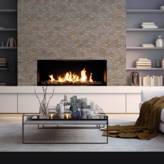 Bati-Orient-12-x-12-Ancient-Fossil-Wood-Stone-2x4-Brick-Mosaic-Fossil-Wood