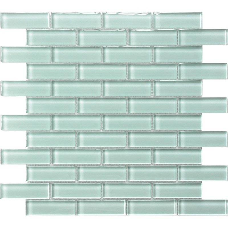 MiR Color Palette 11.9" x 11.9" Glossy Glass Brick Mosaic