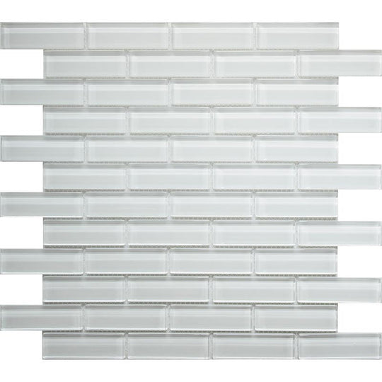 MiR Color Palette 11.9" x 11.9" Glossy Glass Brick Mosaic