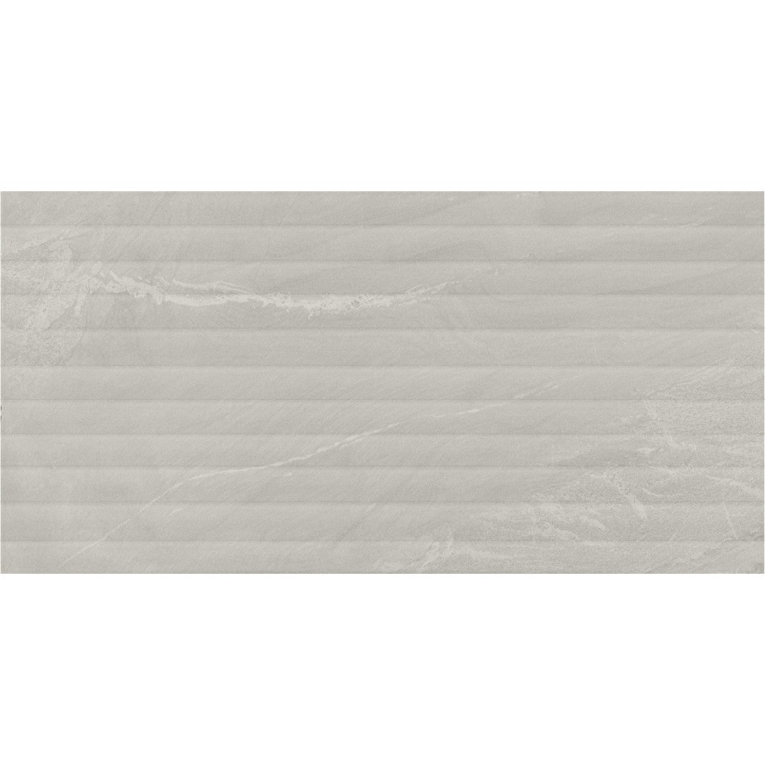 Daltile Bryne 12" x 24" Fluted Satin Ceramic Fluted Wall Tile