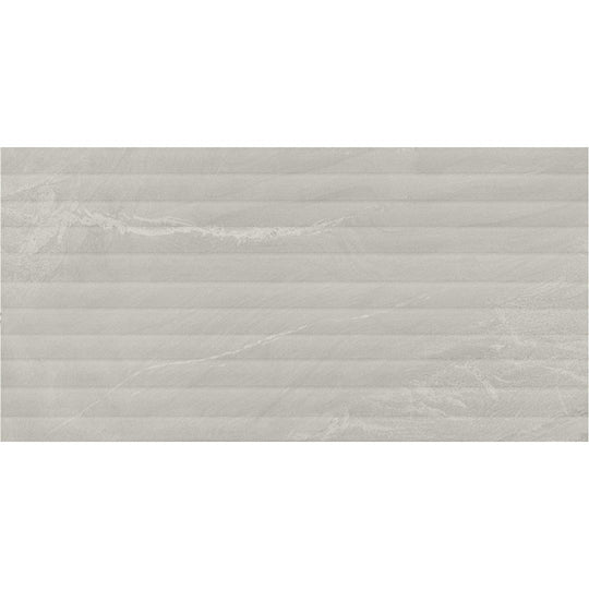 Daltile Bryne 12" x 24" Fluted Satin Ceramic Fluted Wall Tile