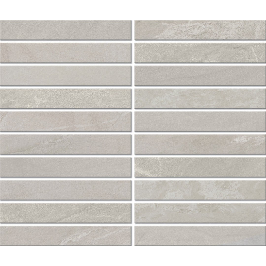 Daltile Bryne 10" x 12" Matte Ceramic 1x6" Straight Joint Mosaic