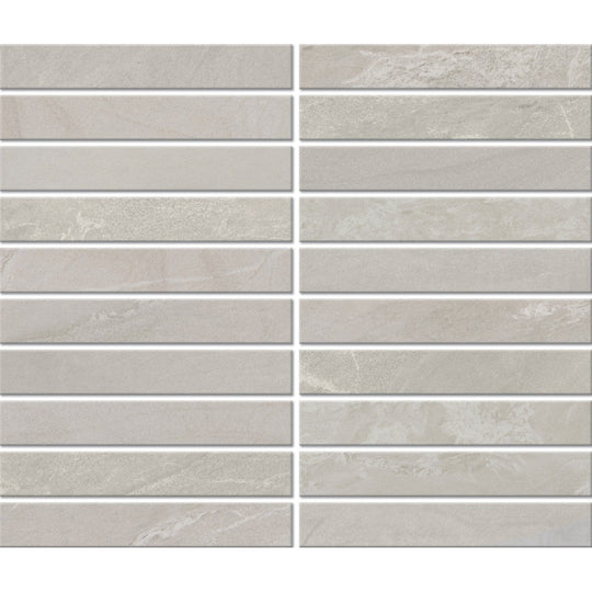 Daltile Bryne 10" x 12" Matte Ceramic 1x6" Straight Joint Mosaic