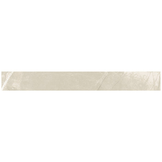 Tesoro 3" x 24" Classic Marble Rectified Polished Pocelain Bullnose