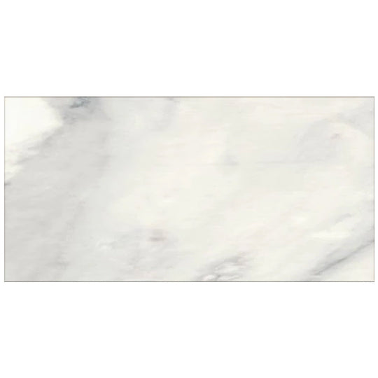 Happy Floors 16" x 32" Bardiglio Rectified Polished Porcelain Tile