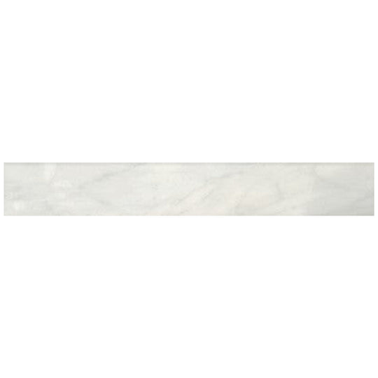 Happy Floors 3" x 24" Bardiglio Rectified Natural Porcelain Bullnose (Sale)