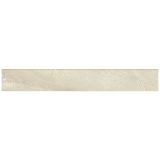 Happy Floors 3" x 24" Bardiglio Rectified Natural Porcelain Bullnose (Sale)
