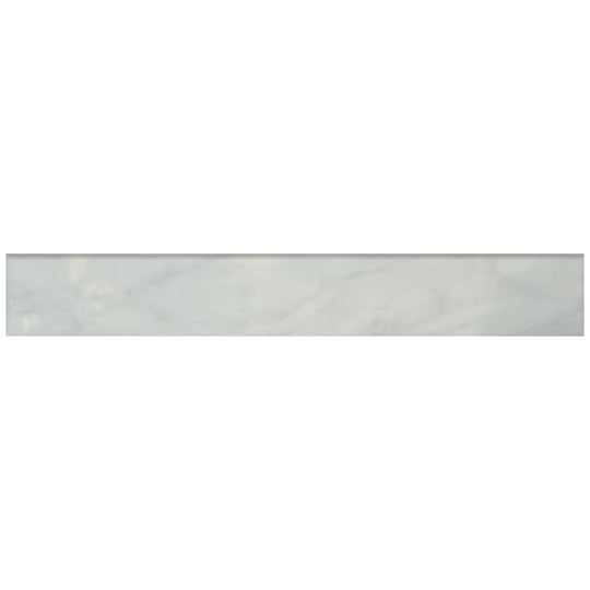 Happy Floors 3" x 24" Bardiglio Rectified Natural Porcelain Bullnose (Sale)