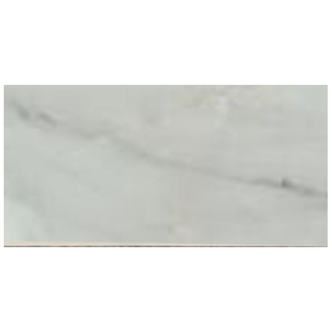 Happy Floors 3" x 12" Bardiglio Rectified Natural Porcelain Tile (Sale)