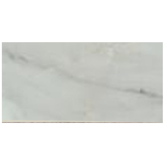 Happy Floors 3" x 12" Bardiglio Rectified Polished Porcelain Tile (Sale)
