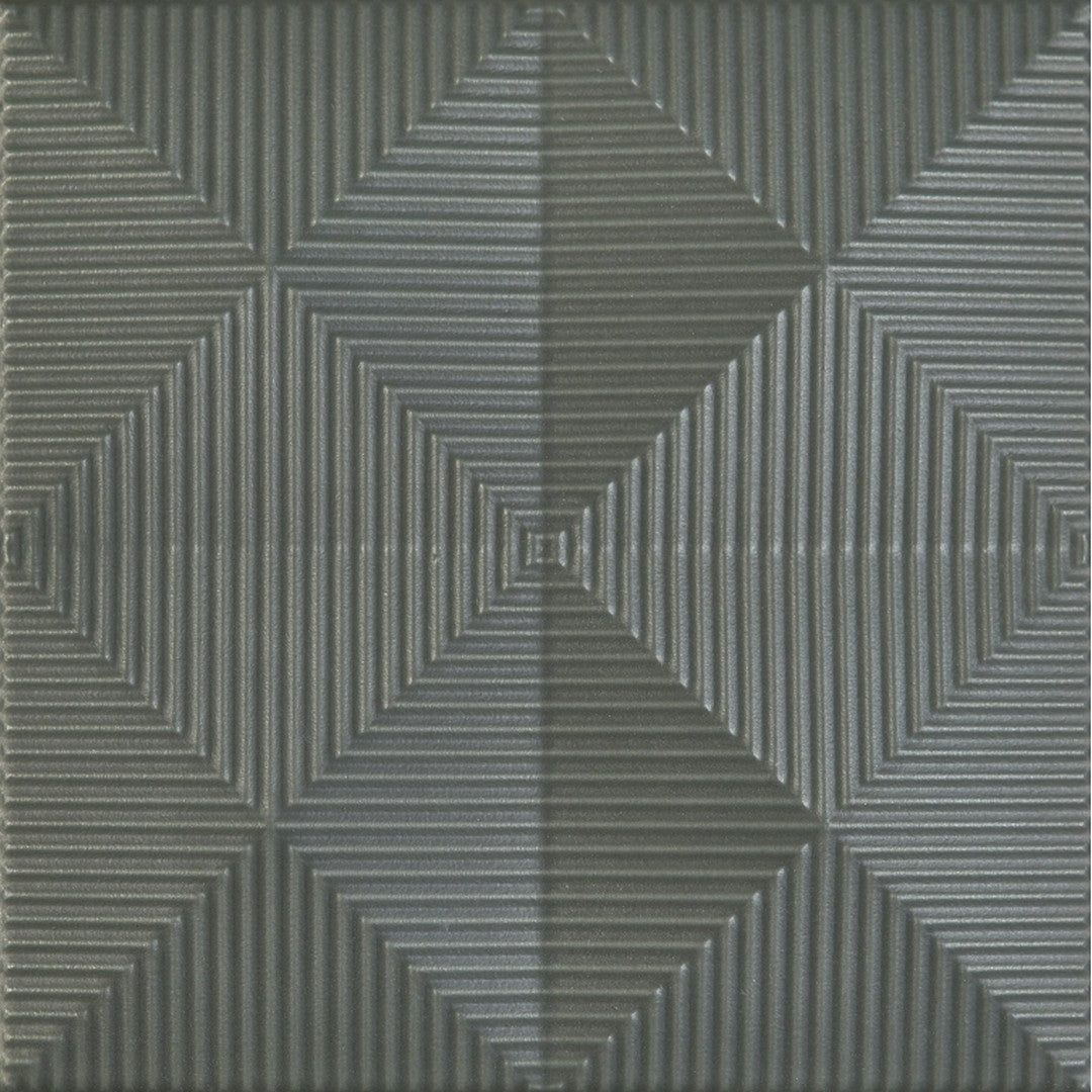 Emser 6" x 6" Prismara Matte Dynamic 3D Mini Ceramic Wall Tile