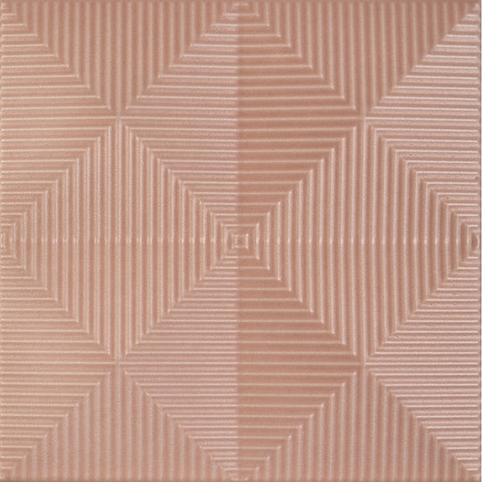 Emser 6" x 6" Prismara Matte Dynamic 3D Mini Ceramic Wall Tile