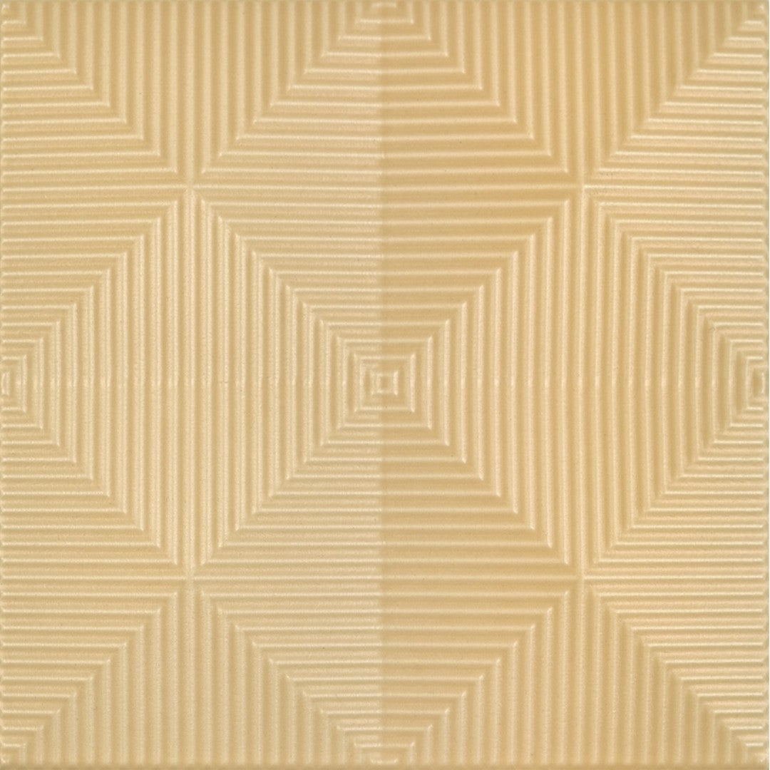 Emser 6" x 6" Prismara Matte Dynamic 3D Mini Ceramic Wall Tile