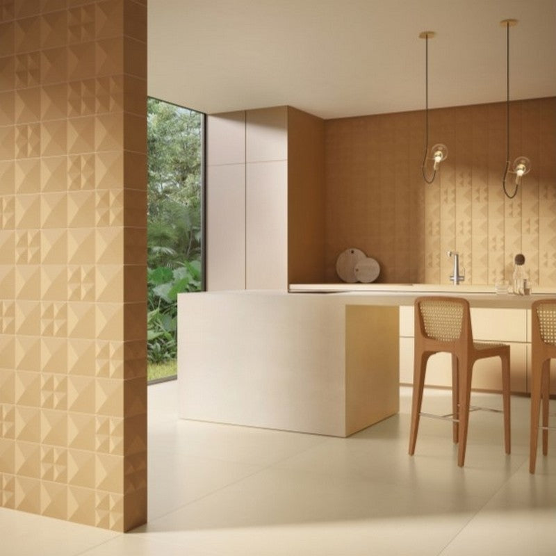 Emser-6-x-6-Prismara-Matte-Dynamic-3D-Ceramic-Wall-Tile-Sun