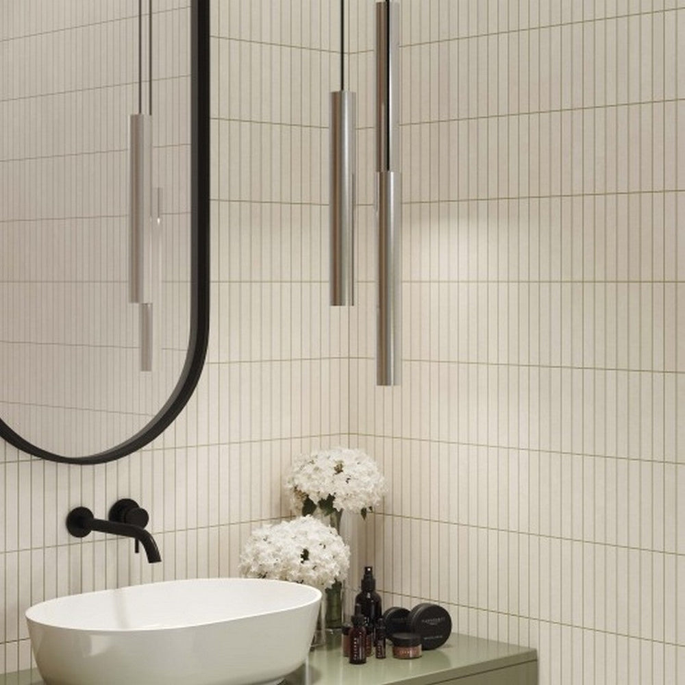 Emser-Agio-12-x-12-Rectified-Matte-1x6-Stack-Porcelain-Mosaic-Bianco