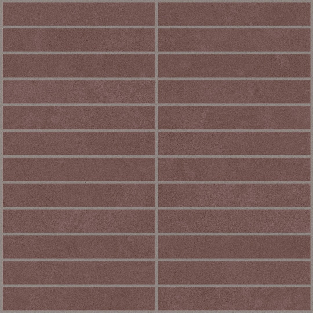 Emser-Agio-12-x-12-Rectified-Matte-1x6-Stack-Porcelain-Mosaic-Noga