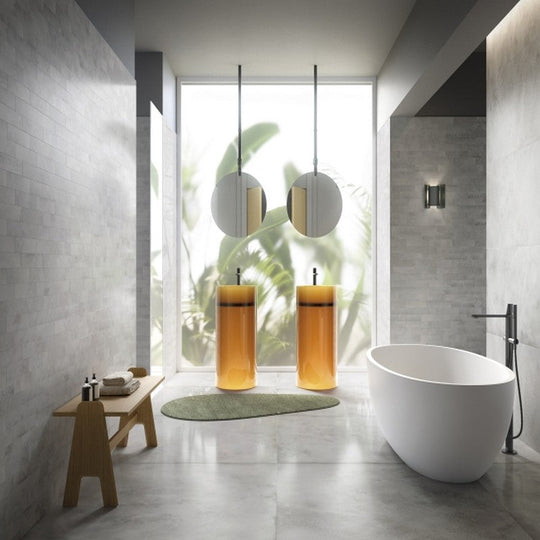 Emser-2-x-9-Luminix-Matte-Porcelain-Wall-Tile-Fumo